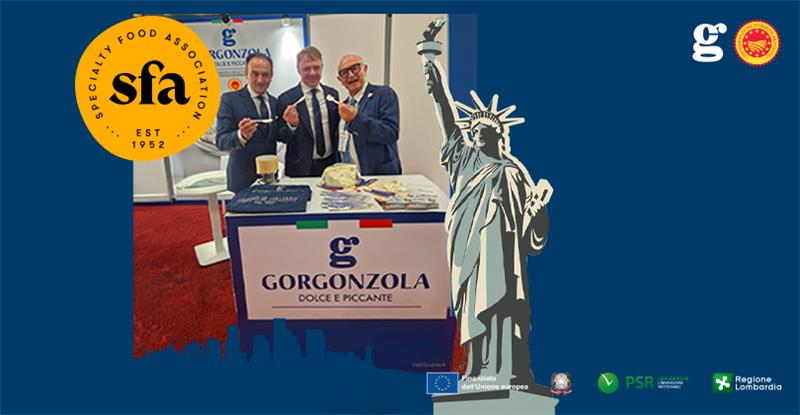 GORGONZOLA DOP PÅ SUMMER FANCY FOOD I NEW YORK